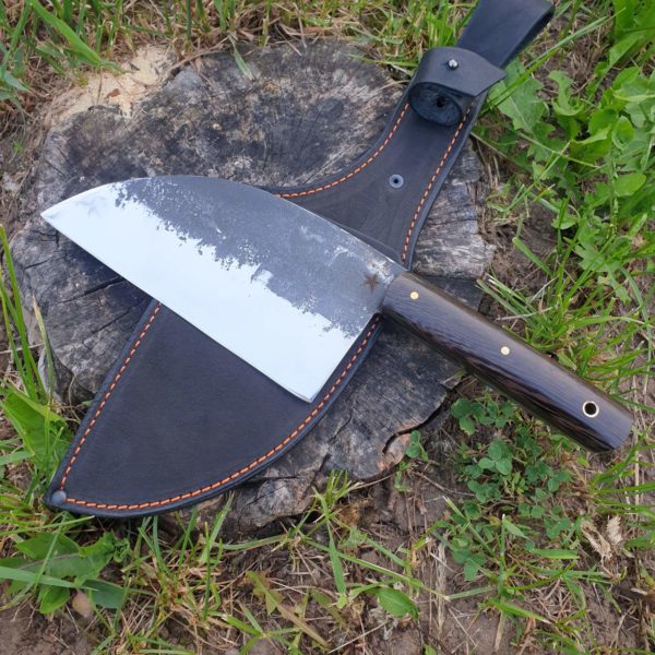 Нож Сербский из нержавеющей кованной стали 95х18