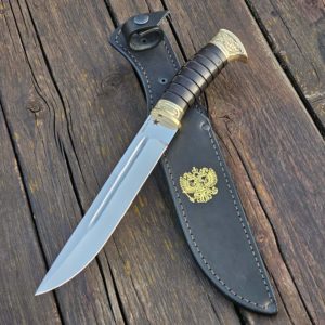 Пластунский нож из кованной нержавеющей стали 95х18 купить в ворсме
